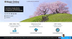 Desktop Screenshot of magic.fr